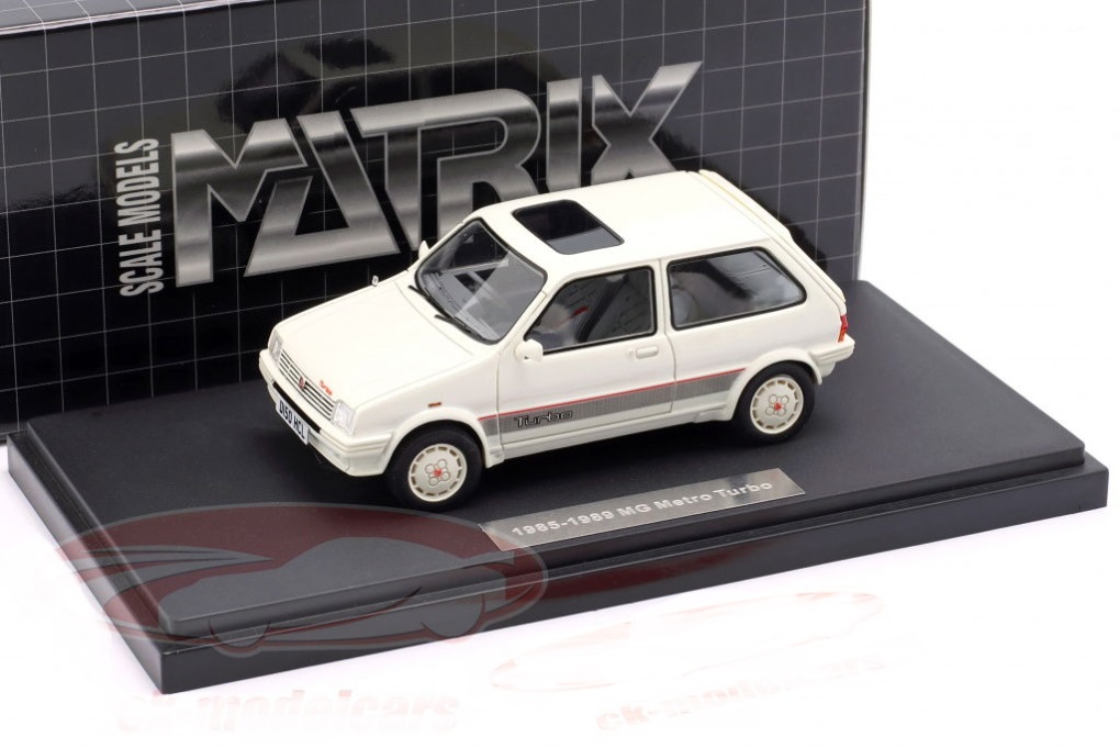 1:43 MG Metro Turbo (1985), white - MX31305-011