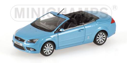 1:43 FORD FOCUS COUPE-CABRIOLET 2007, BLUE METALLIC - 400084030