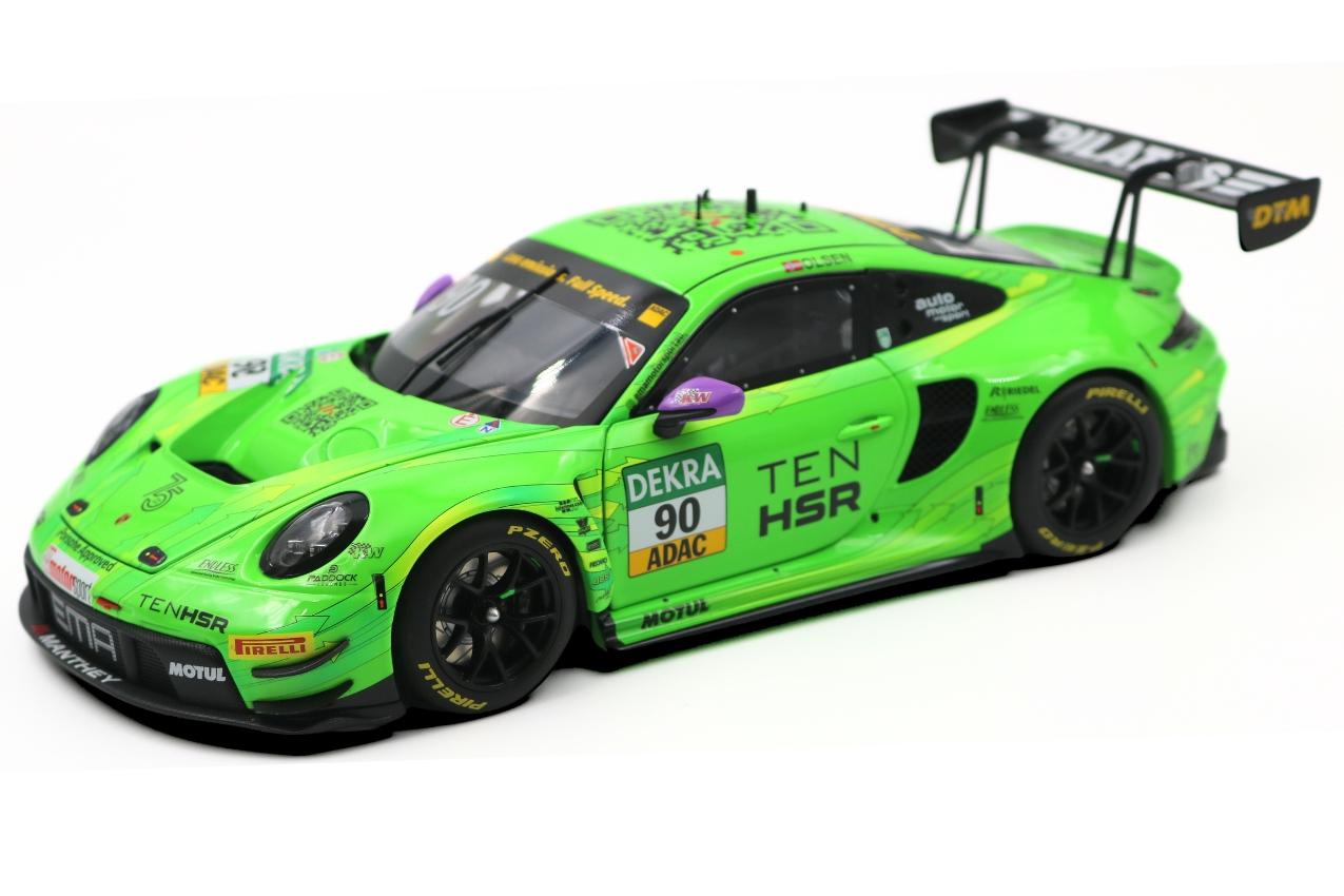 1:18 PORSCHE 911 GT3 R Manthey EMA 3rd Norisring DTM Dennis Olsen (2023) - MG-M-911-DTM-#90-23-1802