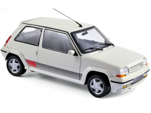 1:18 RENAULT 5 GT Turbo 'Supercinq' 1989 Panda White - 185206