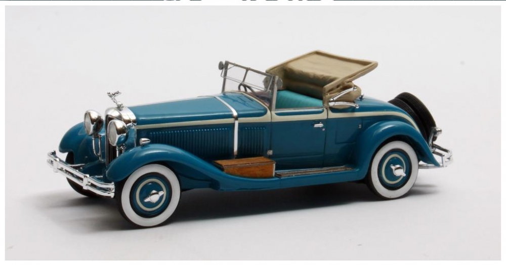 1:43 ISOTTA Fraschini 8A SS Castagna Roadster (открытый) 1930 Blue - MX40907-011