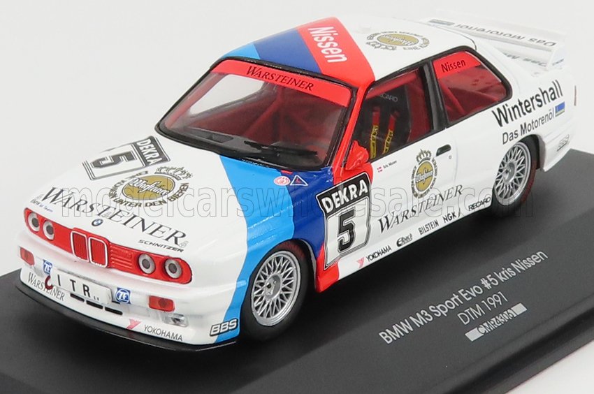 1:43 BMW 3-SERIES BMW M3 (E30) №5 DTM SEASON (1991) K.NISSEN - CMR43061