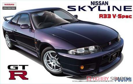 1:24 Сборная модель Nissan Skyline R33 V-Spec - 04627