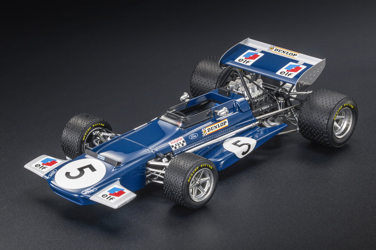 1:18 MARCH F1 701 №5 2nd Holland Zandvoort Gp (1970) Jackie Stewart, Blue - GP140C