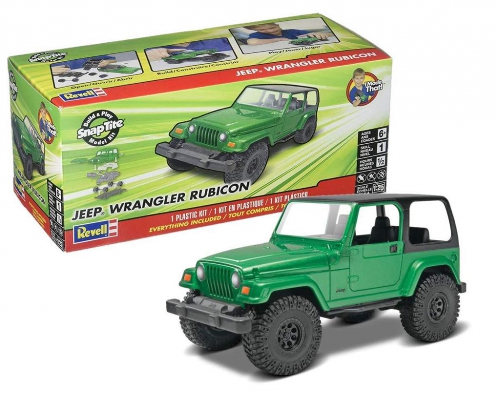 1:25 Сборная модель JEEP Wrangler Rubicon - 11695