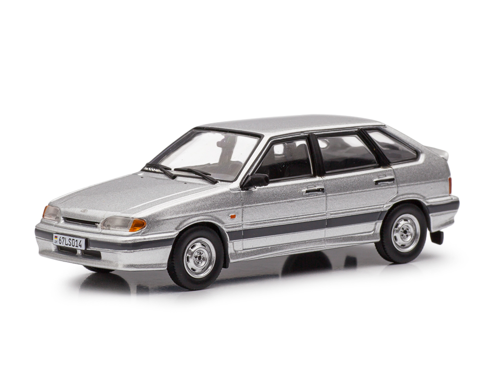 1:43 Волжский-2114 Lada Samara II, серебристый - ARM014