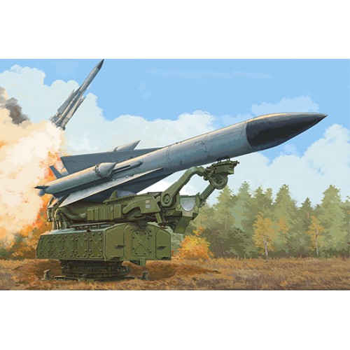 1:35 Сборная модель ЗРК Russian 5V28 of 5P72 Launcher SAM-5 Gammon - 09550