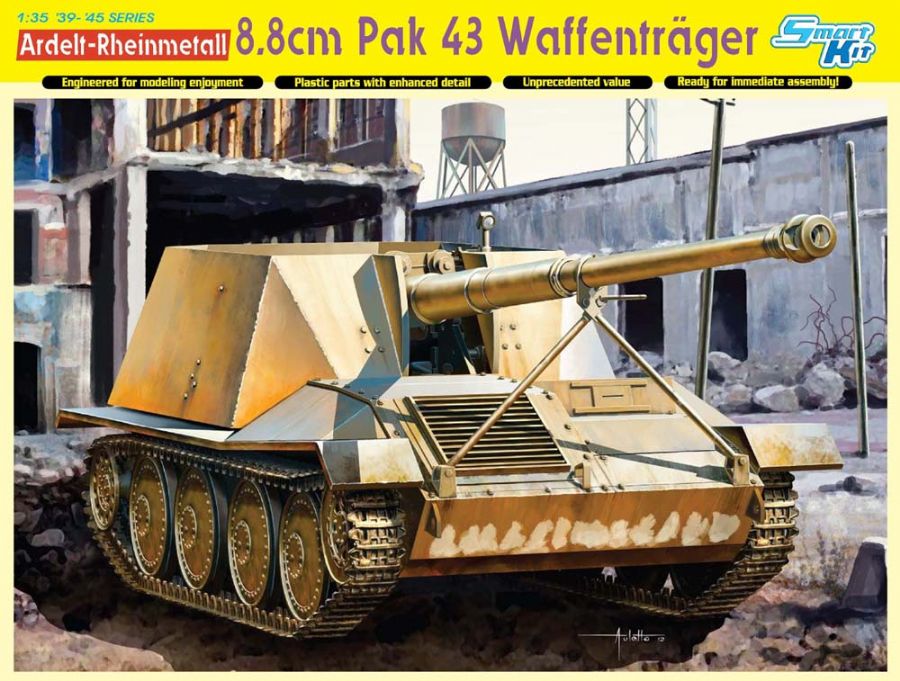 1:35 Сборная модель Немецкая САУ Ardelt-Rheinmetall 8.8cm Pak 43 Waffentrager - 6728