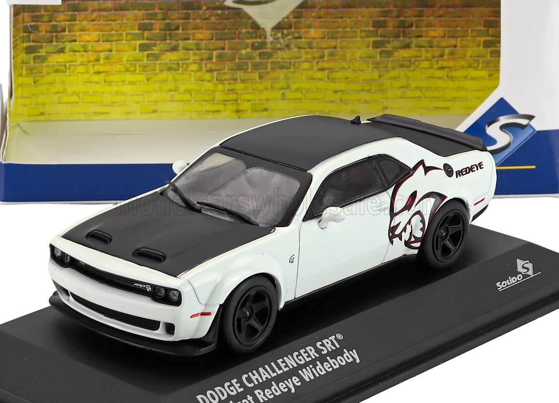 1:43 DODGE Challenger Srt Hellcat Coupe (2020), White Black - 4310309
