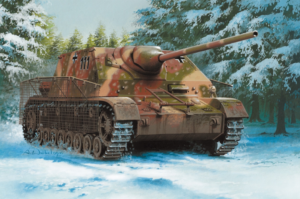 1:35 Сборная модель German PANZER IV / 70 (A) Sd. Kfz.162/1 - 80133