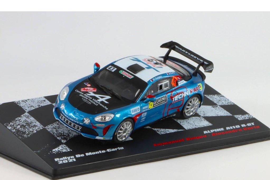 1:43 ALPINE A110 R GT №43 Rallye Monte Carlo E.Guigou A.Coria (2021) - DEAZAV87