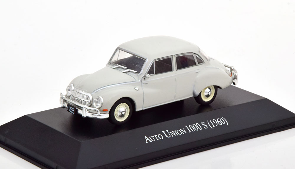 1:43 AUTO UNION 1000S (1960), lightgrey - ARG37