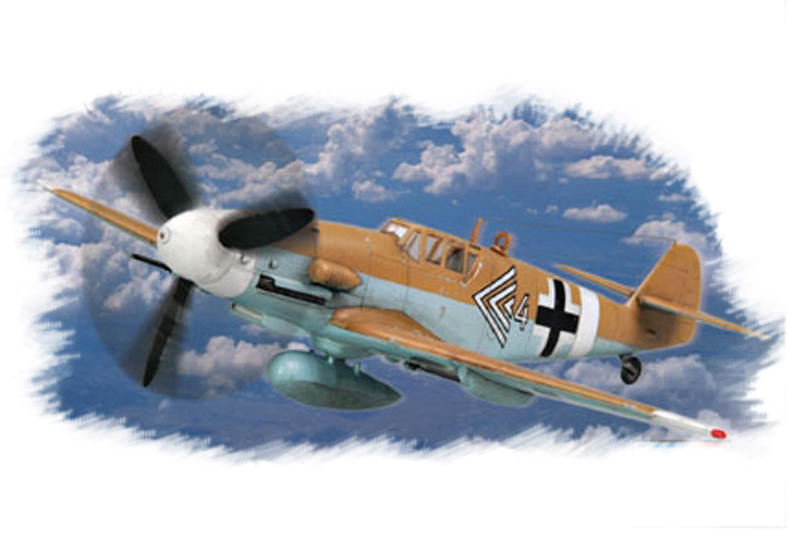 1:72 Сборная модель Самолет Bf109G-2/TROP - 80224