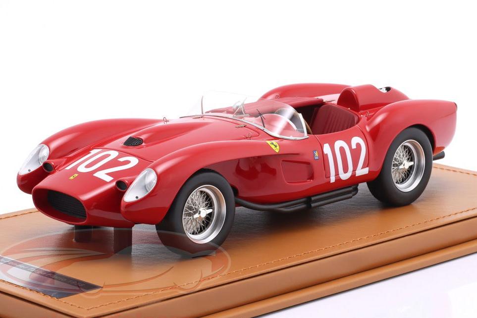 1:18 FERRARI 250 TR #102 3rd Targa Florio Wolfgang Graf Berghe von Trips, Mike Hawthorn (1958) - TM18-254H