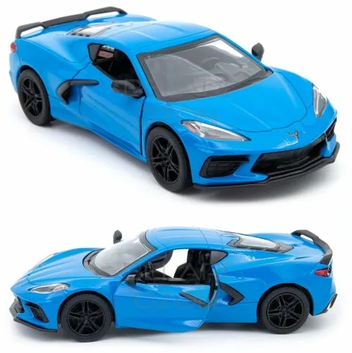1:36 CHEVROLET Corvette (2021), синий - КТ5432/2