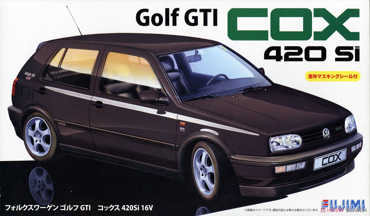 1:24 Сборная модель Volkswagen Golf Cox 420 Si с масками для окон - 126760