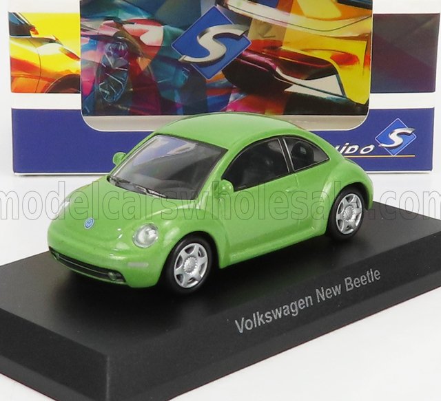 1:64 VOLKSWAGEN New Beetle (1999), Green Met - 6400600