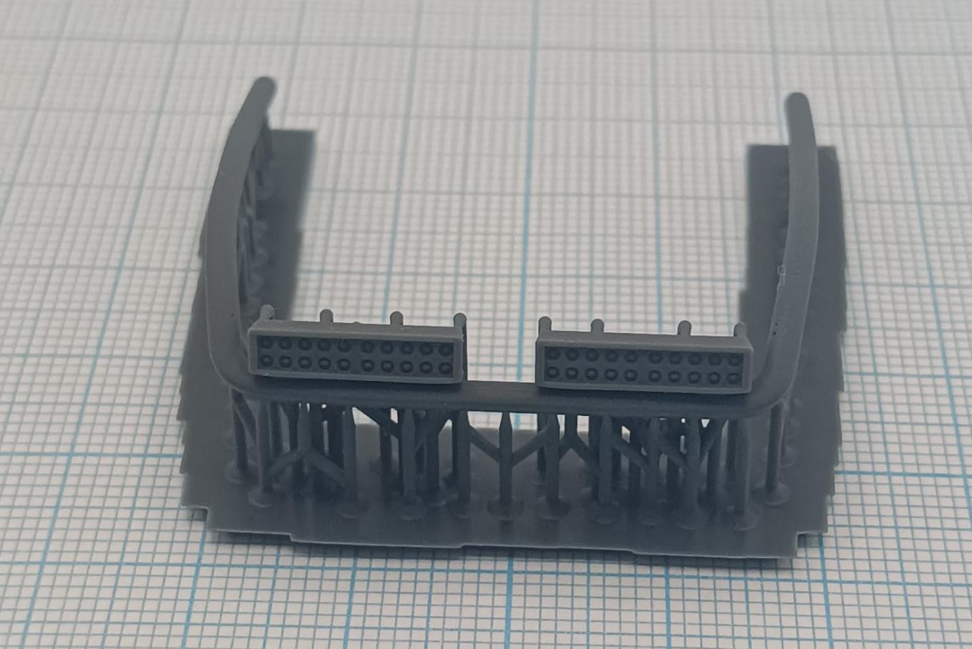 1:43 Светодиодная балка для грузовых автомобилей (тип 1), 2шт - ST1727-021