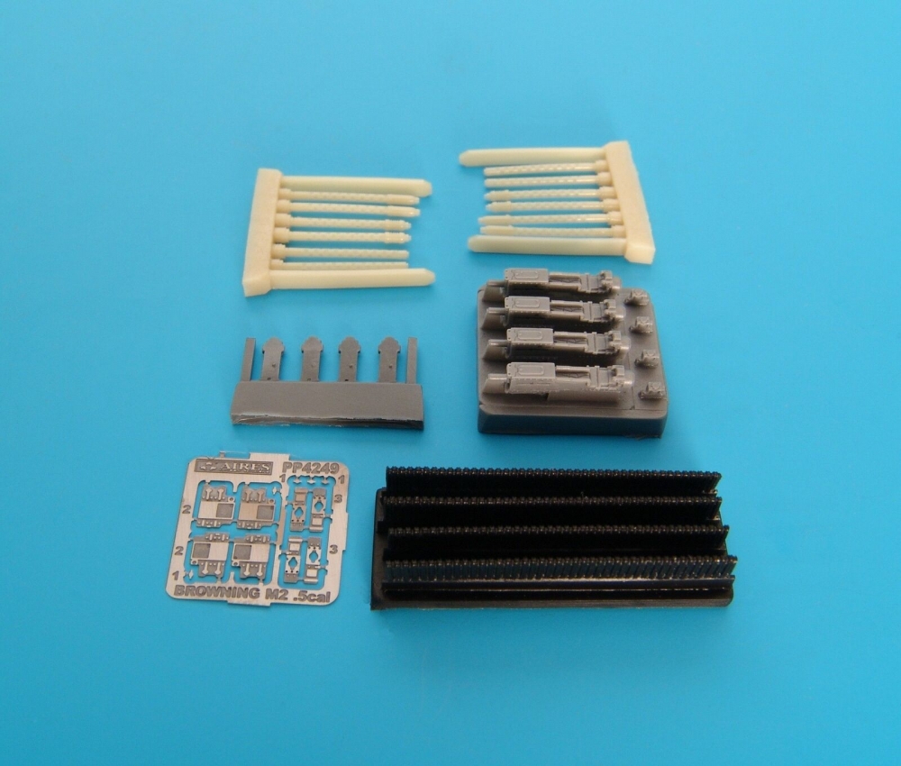 1:48 Набор дополнений Browning M2 .50 cal. Wing mounted guns-(elect. rel. ) - 4249