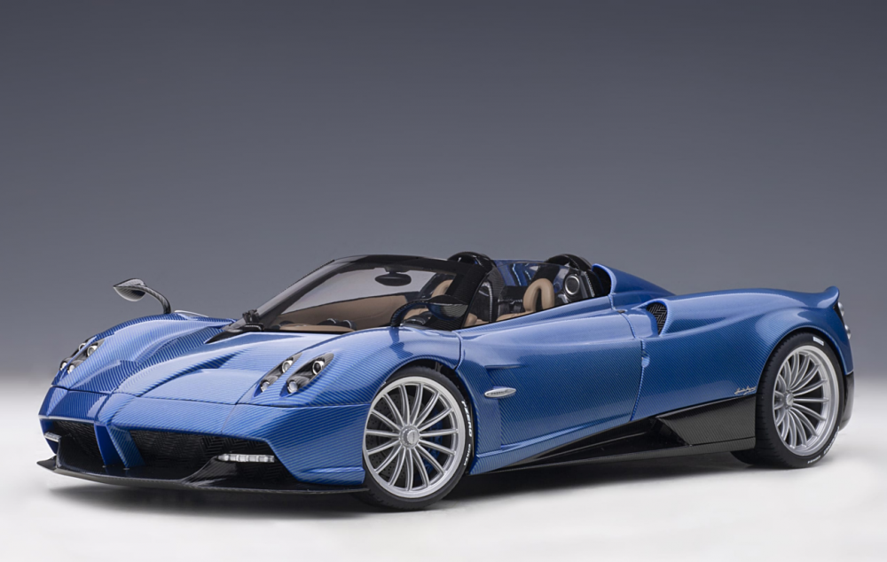 1:18 Pagani Huayra Roadster синий карбон - 78286
