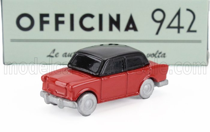 1:76 FIAT 600 Berlina Carrozzeria Mantelli (1957), Red Black - ART2052A