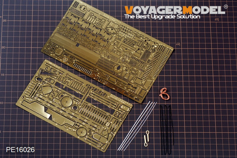 1:16 Фототравление для WWII German Panther G Basic Upgrade Set - PE16026