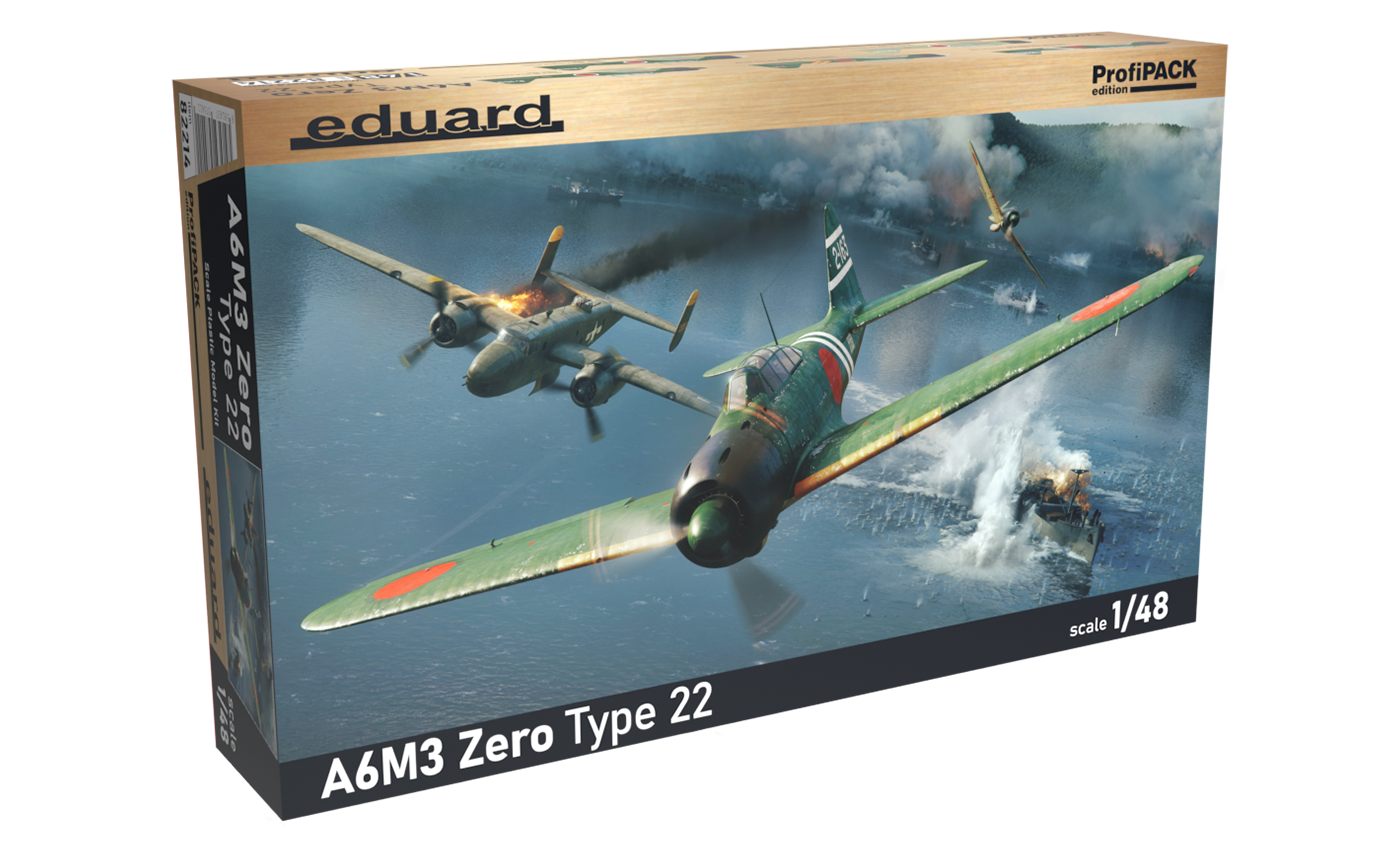 1:48 Сборная модель A6M3 Zero Type 22 - 82214