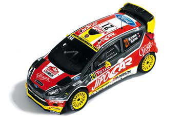 1:43 FORD FIESTA RS WRC 21 M.Prokop-M.Ernst Rally Monte Carlo 2013, red - RAM545