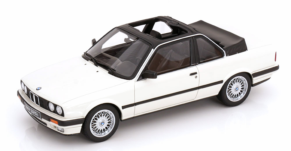 1:18 BMW 325i E30 Baur Convertible (1988), white - OT1097