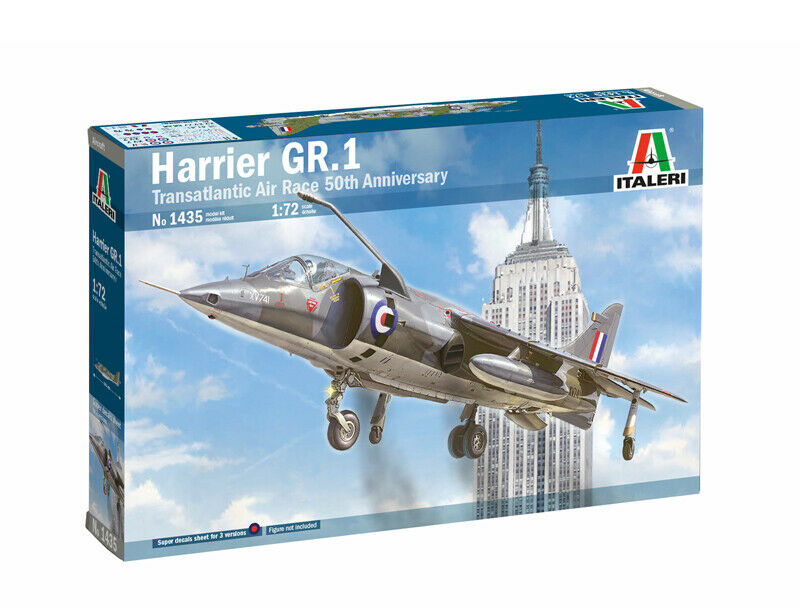 1:72 Сборная модель Самолет HAWKER HARRIER GR.1 - 1435
