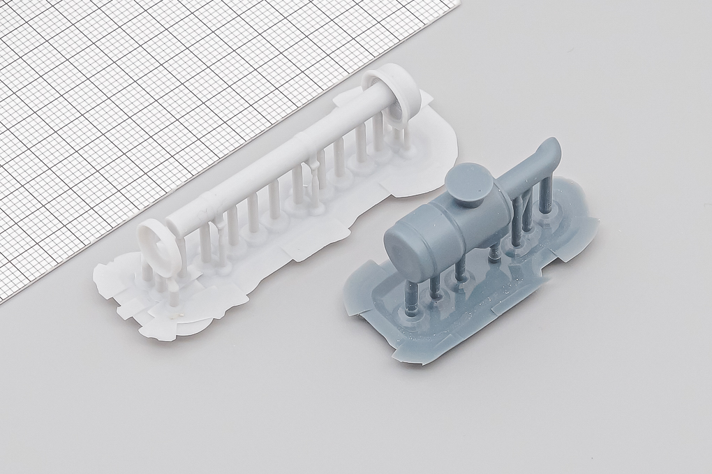 1:35 Водухозаборник и кожух воздушного фильтра Камский грузовик 5320(грибок) - MD5110