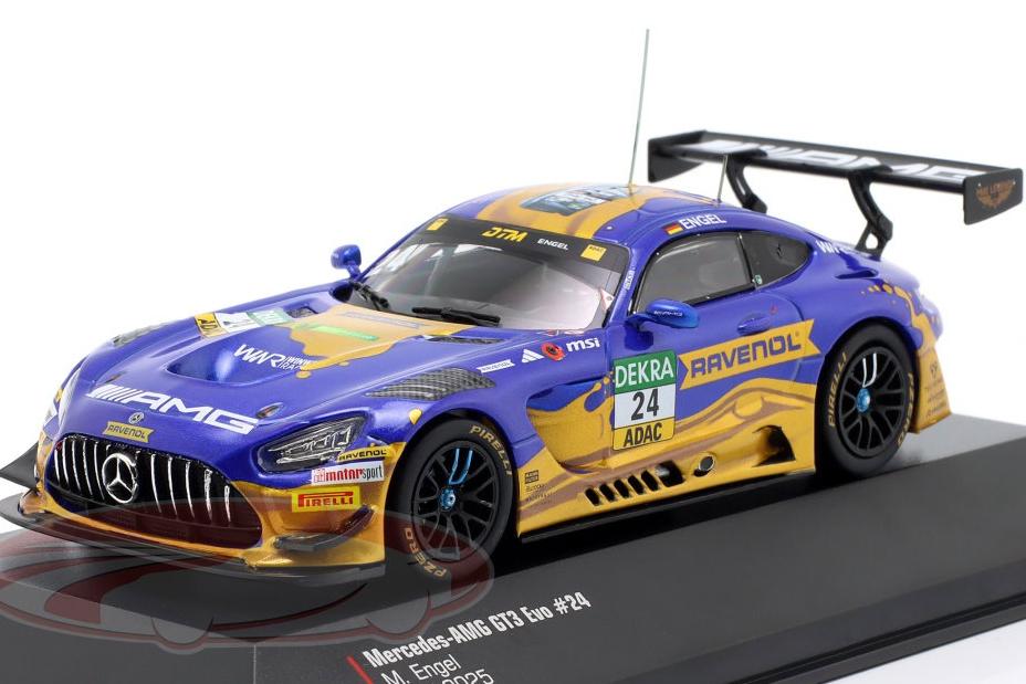 1:43 MERCEDES-BENZ AMG GT3 Evo #24 Winward Racing DTM Maro Engel (2025) - WWR-I-AMG-DTM-25-4324