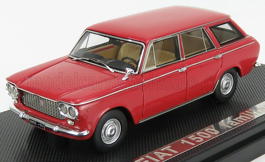1:43 FIAT 1500 Familiare (1961), Rosso Scuro - Dark Red - MR43044RS
