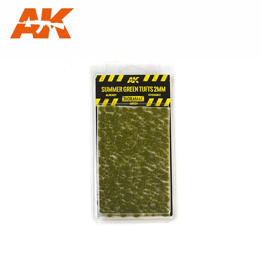 Summer green tufts 2mm - AK-8124