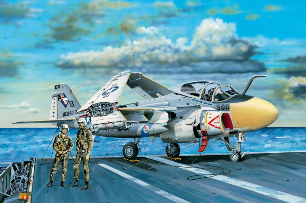 1:48 Сборная модель Самолет A-6E Intruder - 81709