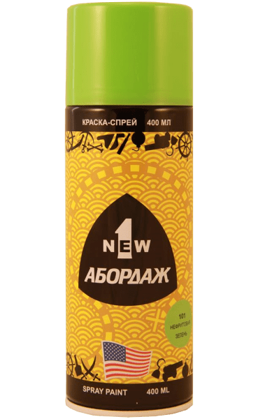Краска-спрей Нефритовая зелень 400 мл (в баллоне) - 101