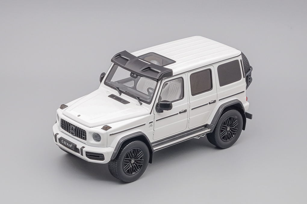 1:18 MERCEDES-BENZ G-class G63 4x4 AMG (2020), polar white - 33605
