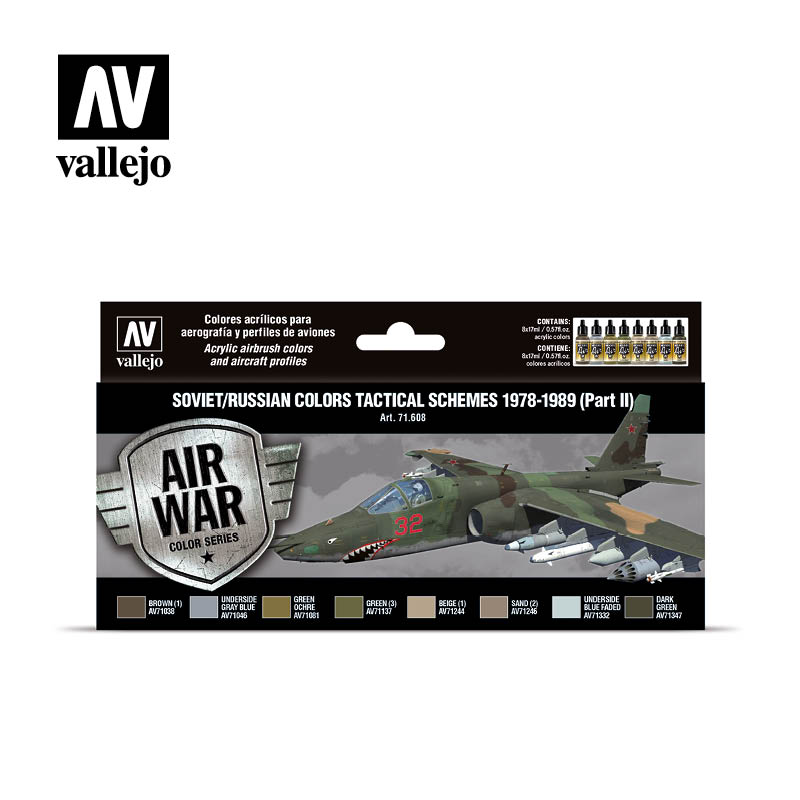 Набор Model Air Soviet/Russian colors тактические схемы (8цв.) - 71608