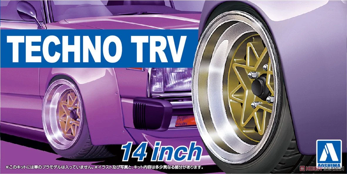 1:24 Сборная модель Techno TRV 14 inch - 05386