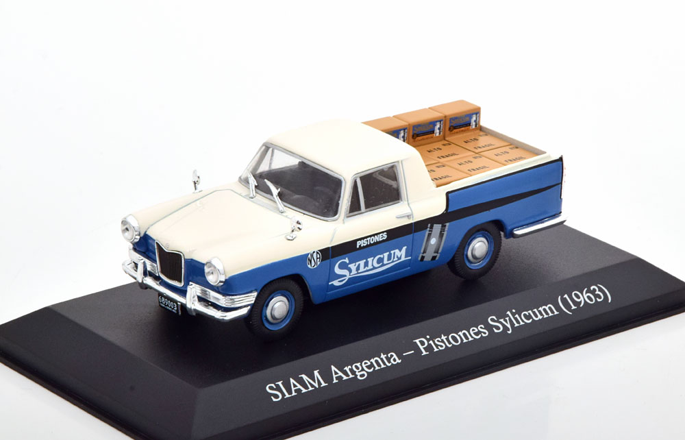 1:43 SIAM Argenta Pistones Sylicum (1963), blue / white - SER29