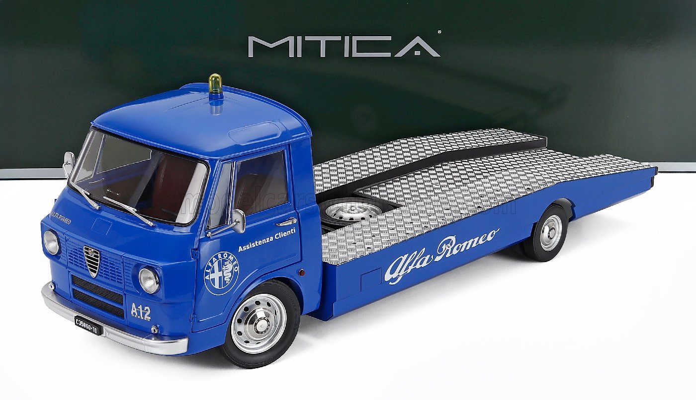1:18 ALFA ROMEO A12 (F12)  эвакуатор (1967), синий - 200086-D