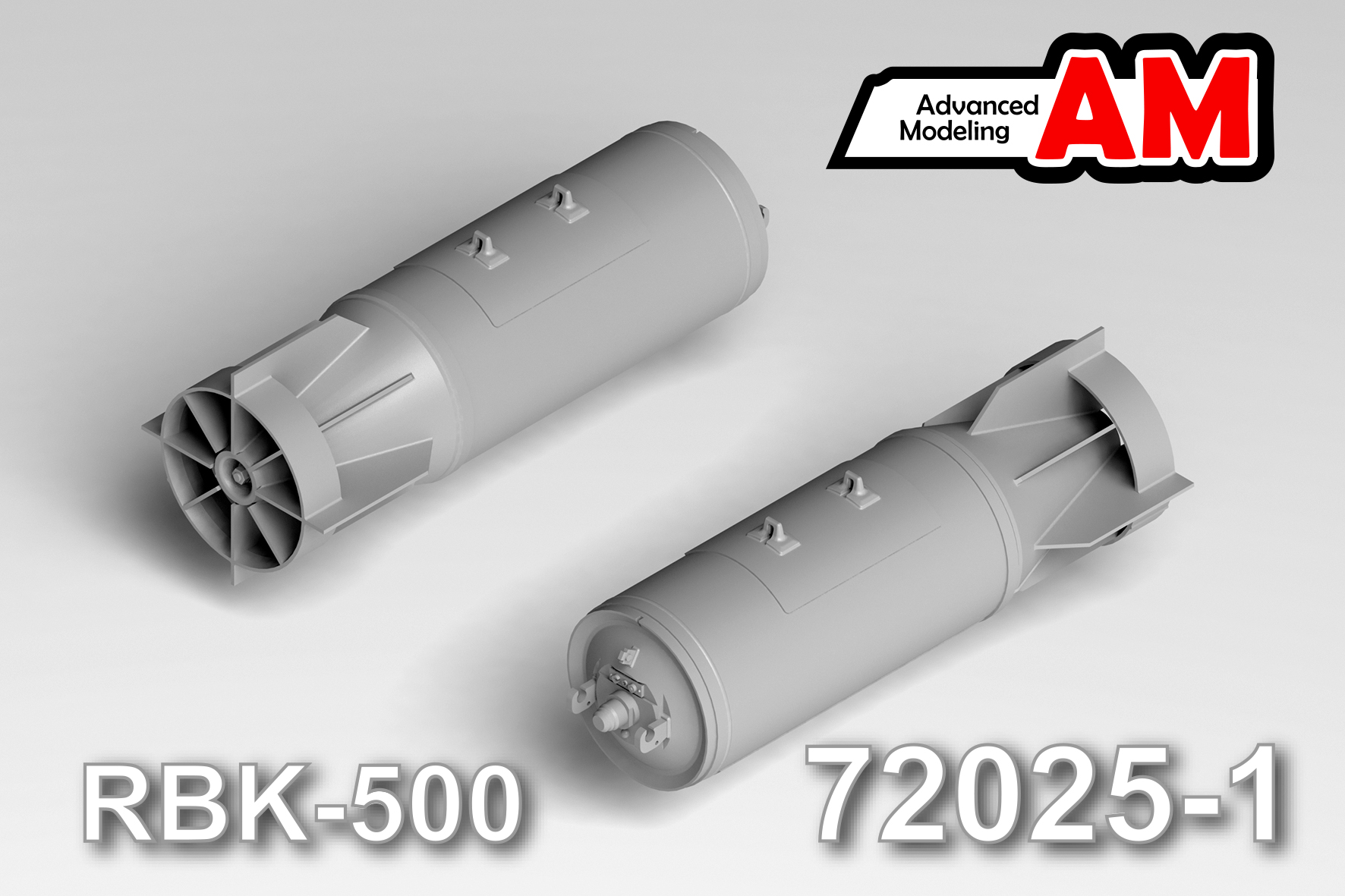 1:72 РБК-500 АО-2,5 разовая бомбовая кассета без ГО - amc 72025-1
