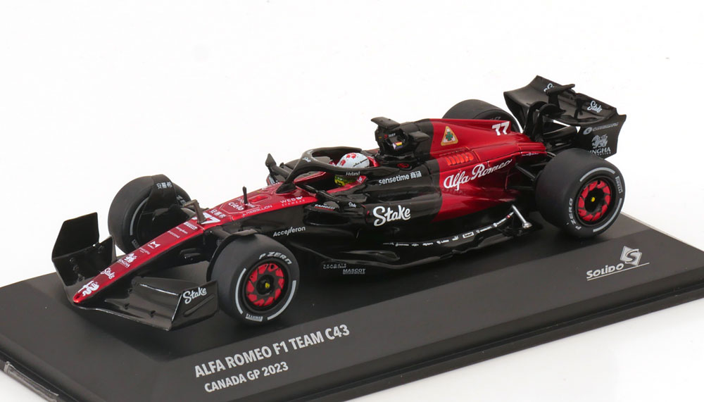 1:43 ALFA ROMEO C43 GP Canada, Bottas (2023) - S4317901