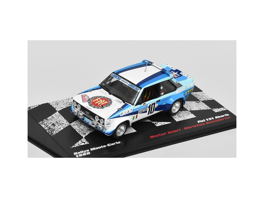 1:43 Fiat 131 Abarth Rallye Monte-Carlo 1980, Rallye automobily 34 - DEAZAV34