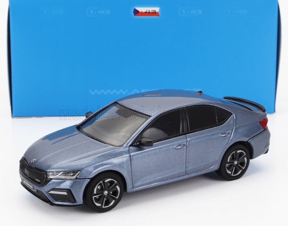 1:43 SKODA Octavia Iv Rs (2020), Light Blue Met - 037KB