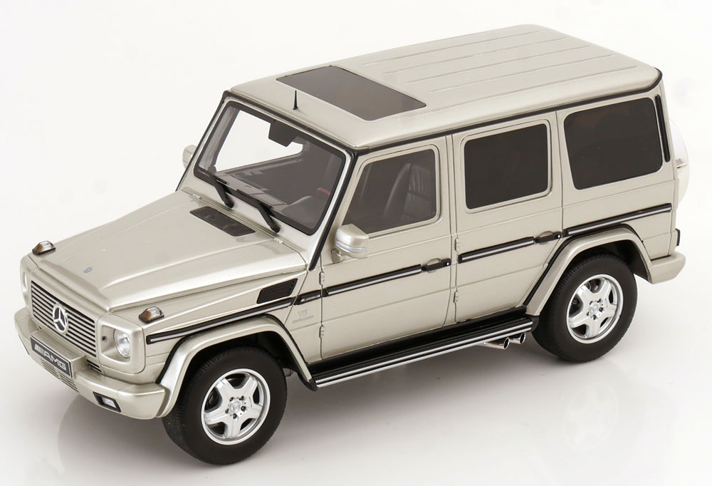 1:18 MERCEDES-BENZ G55 AMG (2003), silver - OT1126