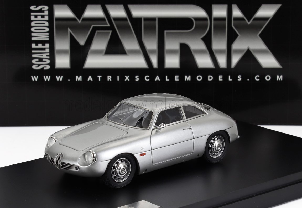 1:43 ALFA ROMEO Giulietta Sz Coupe (1961), silver - MX40102-252