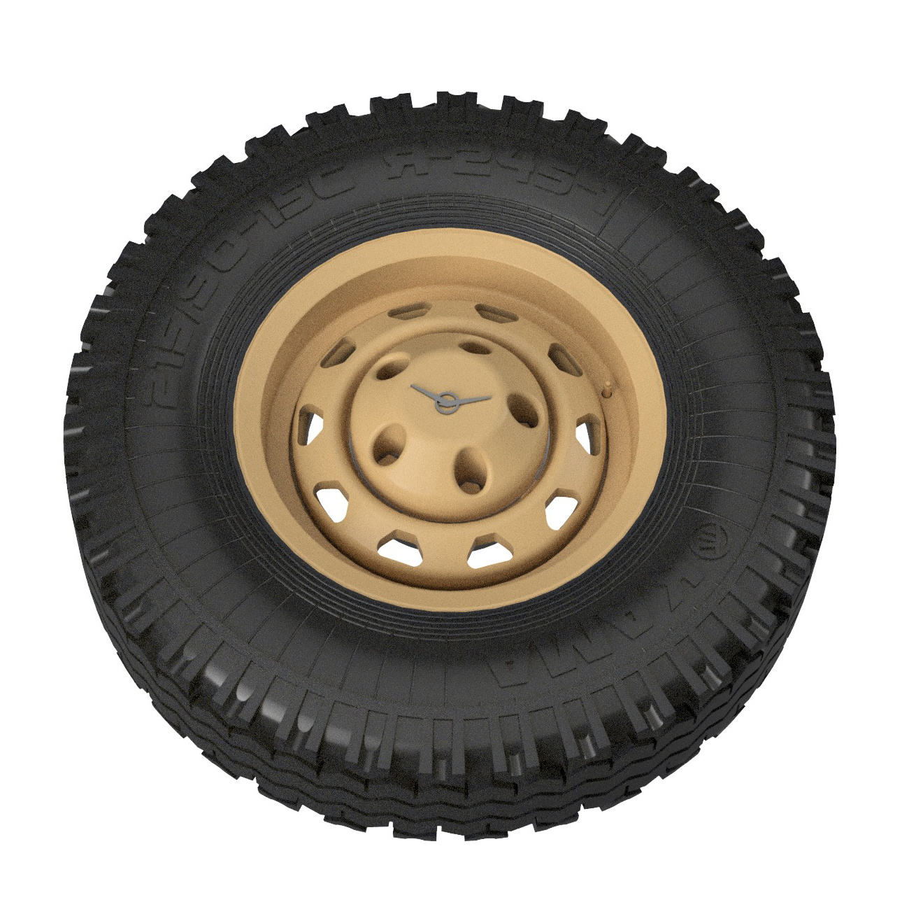 1:43 Колеса 'Я-245' Кама для модели 'Звезда' арт. 43007 - TL43003