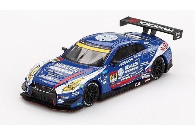 1:64 NISSSAN GT-R NISMO GT3 #56 Super GT Series 'Realize Nissan Mechanic Challenge' GT-R Kondo Racing  (2023) - MGT00859-BL