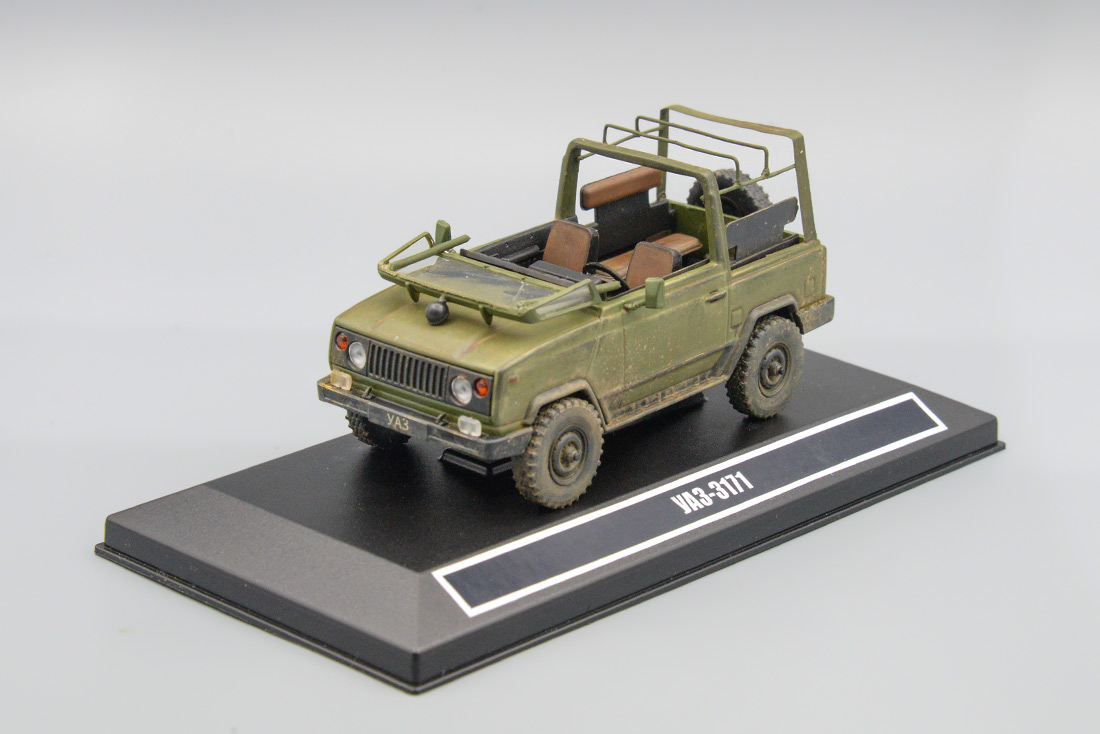 1:43 УАЗ 3171 со следами эксплуатации, вариант 2 - OF151-2
